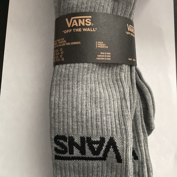 VANS | CLASSIC CREW SOCK 3-PACK - Picture 6 of 8